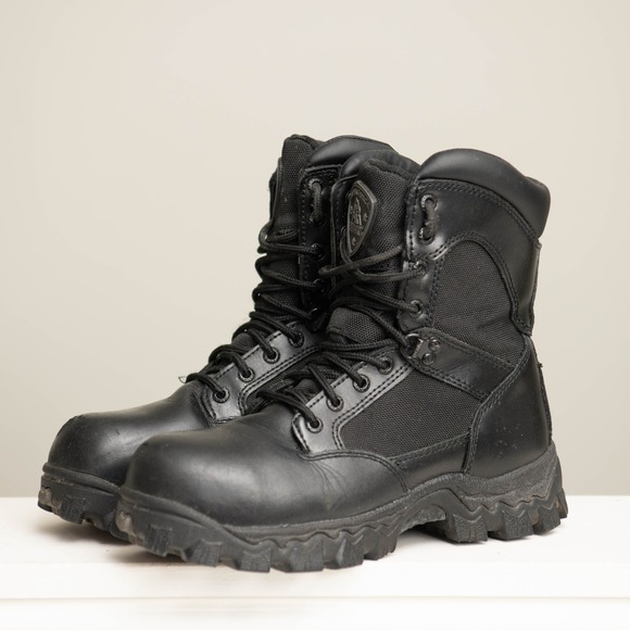 Rocky Other - Rocky Alpha Force Waterproof Tactical‎ Boots Black Size M5/W6.5 Utility Law Duty